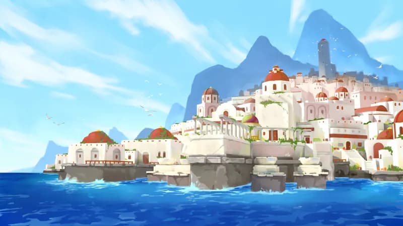 Shimmering Port map, Red variant thumbnail