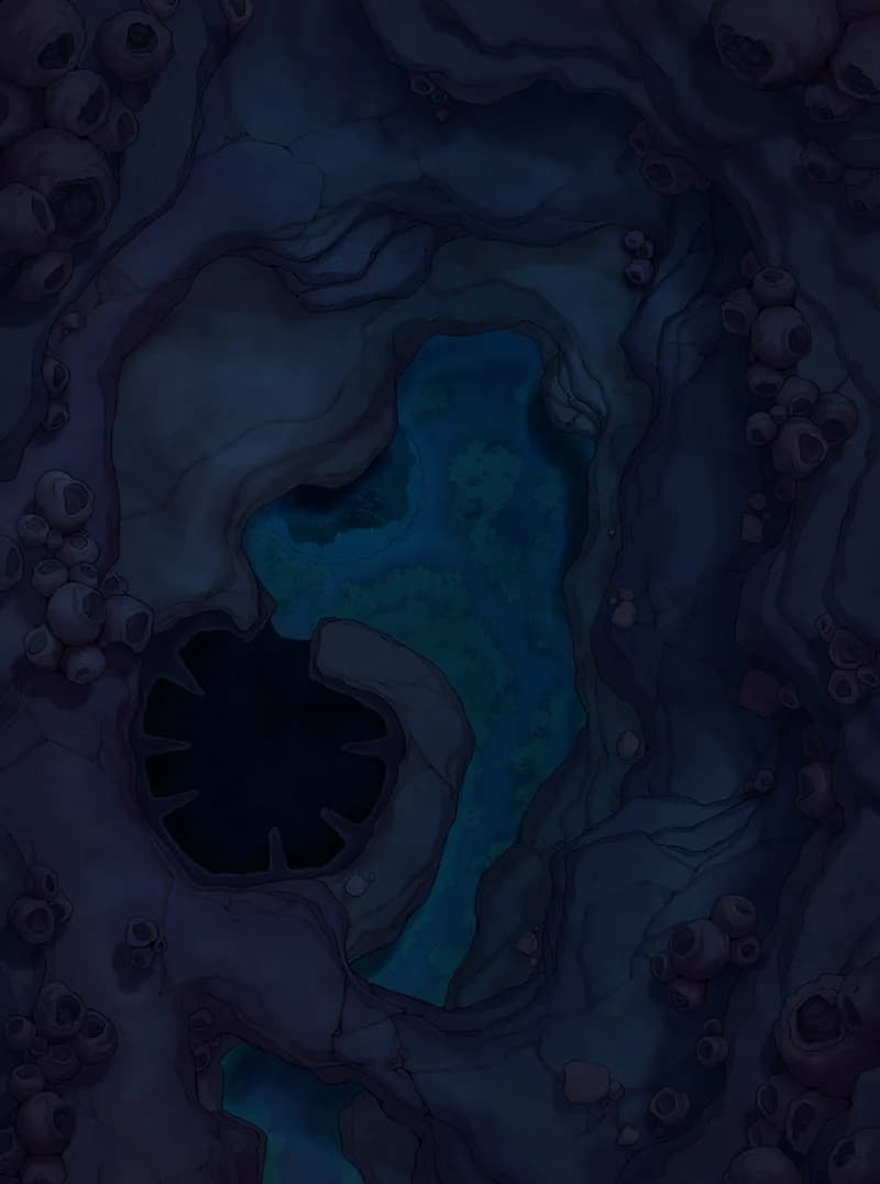 Beetle Tribe Canyon map, Empty Night variant thumbnail