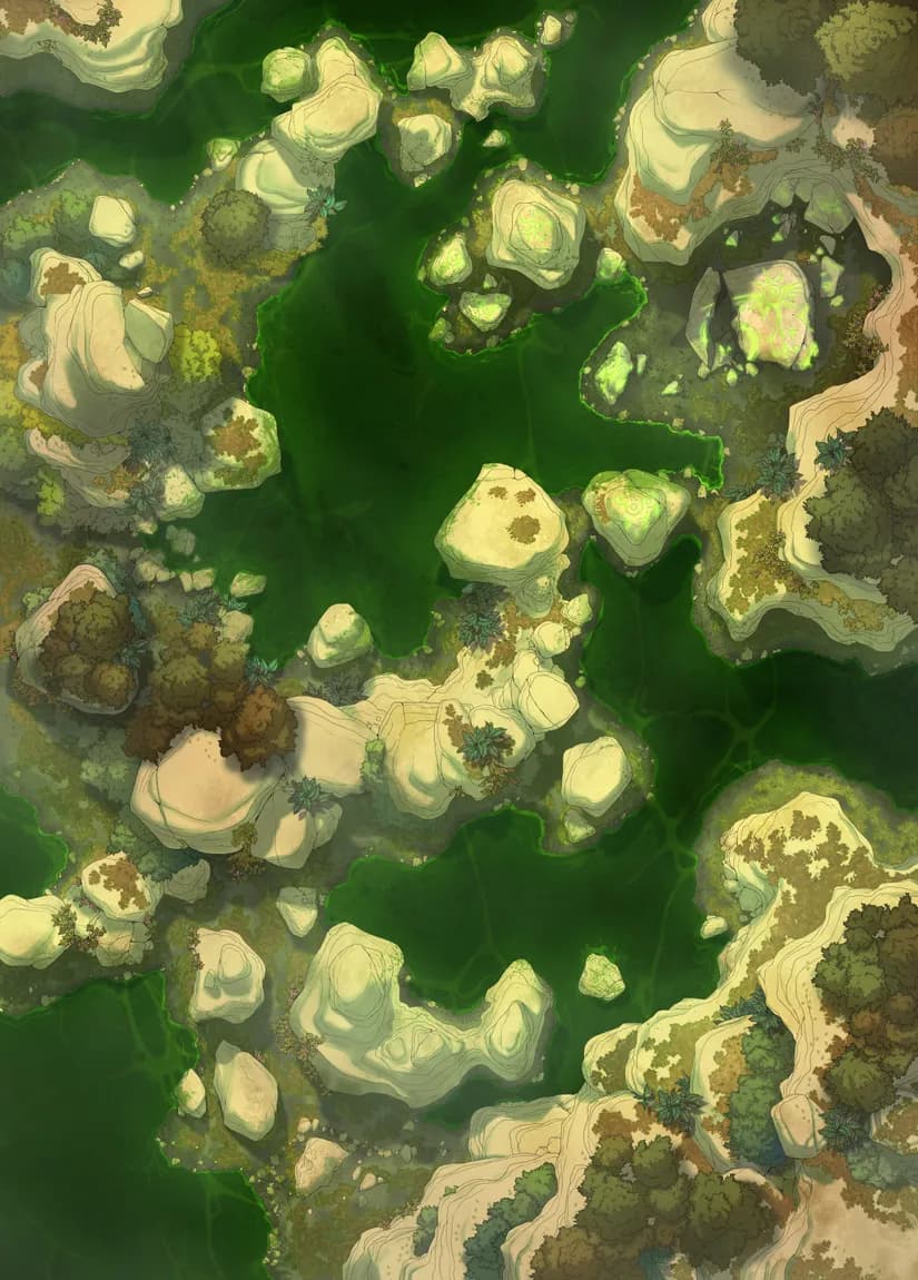 Tidal River map, Toxic variant thumbnail