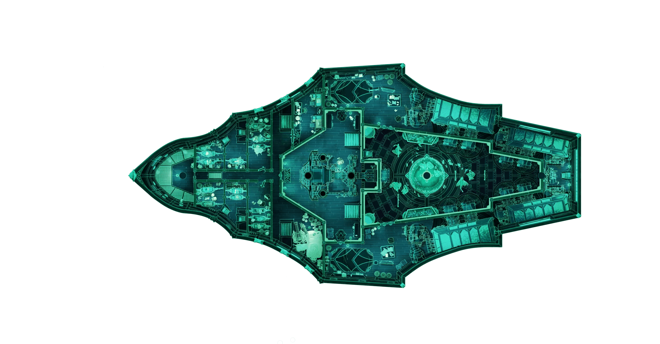 Dragon Ship - Lower Deck map, Haunted variant thumbnail