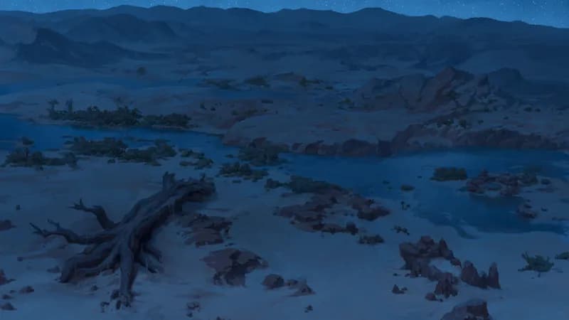 Sand Sea map, Natural Night variant thumbnail