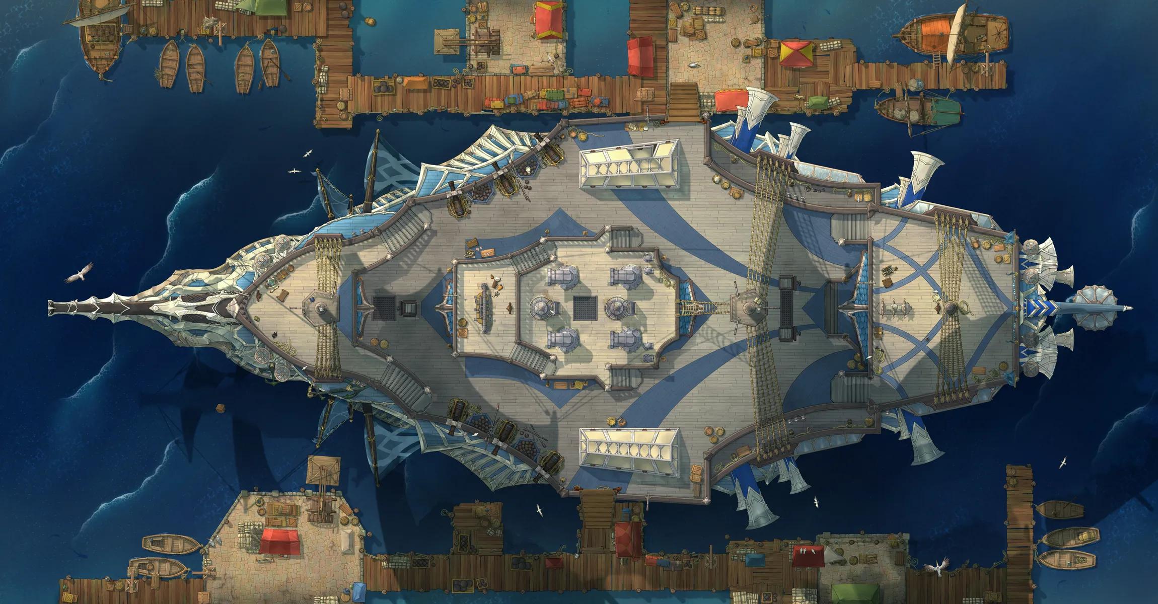 Dragon Ship Exterior map, Royal Blue variant thumbnail