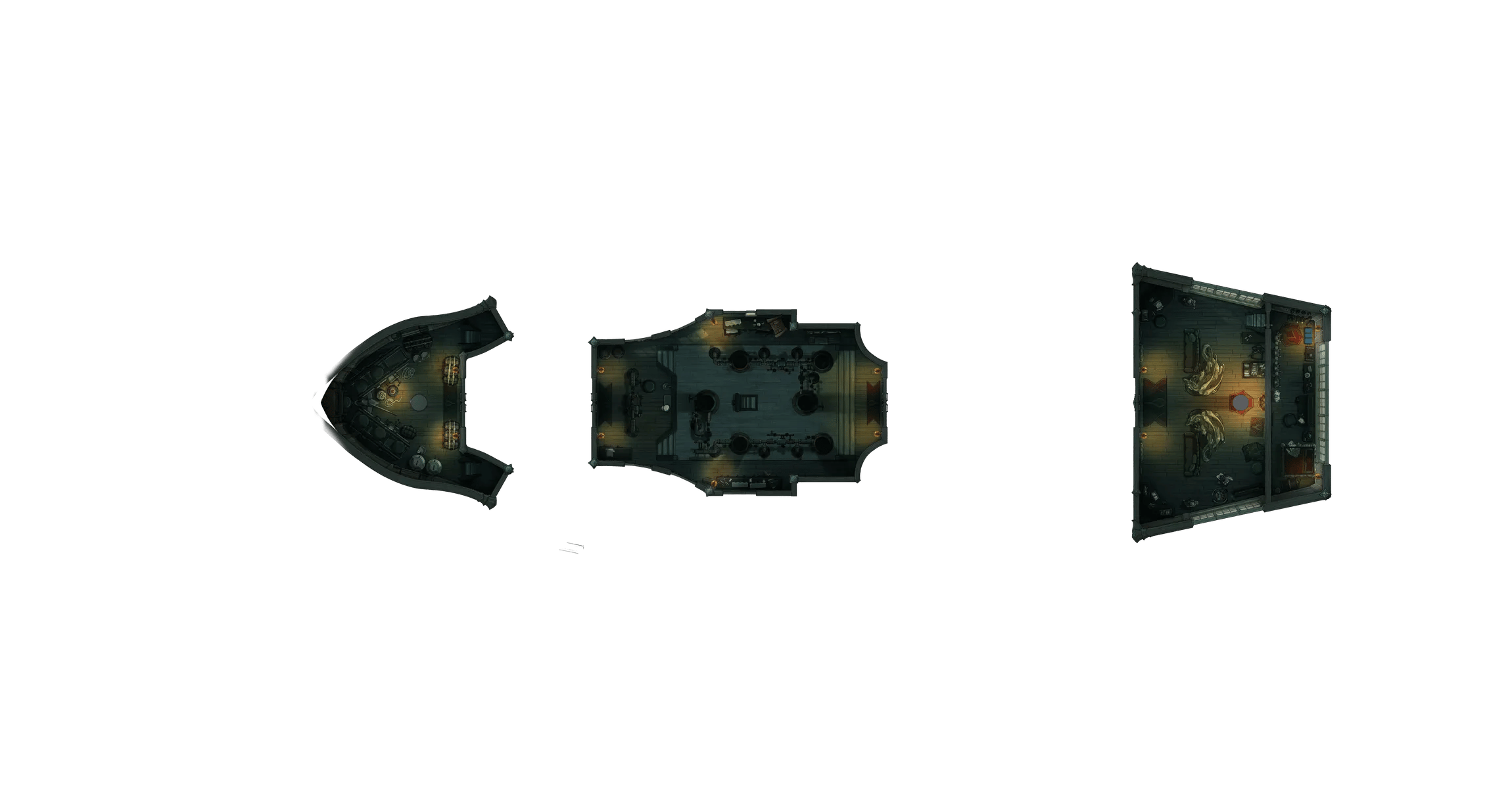 Dragon Ship Interior map, Top Deck Submersible variant thumbnail