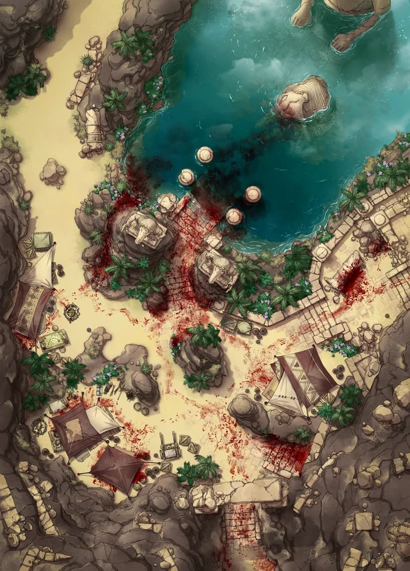 Oasis Expedition map, Massacre variant thumbnail