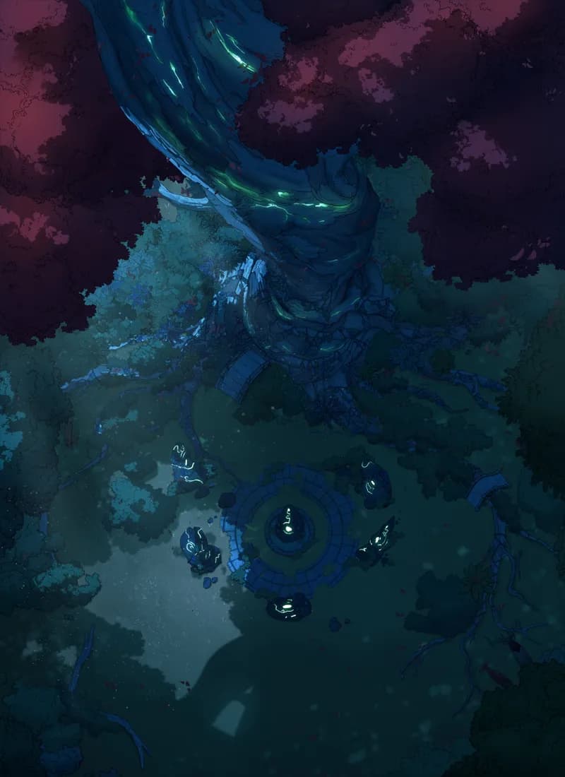 Sacred Grove map, Original Night variant thumbnail