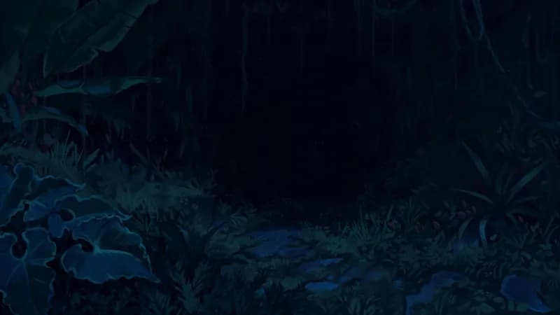 Jungle Cave Tunnel map, No Crystals Night variant thumbnail
