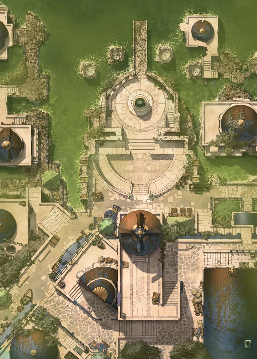 Shimmering Port map, Toxic variant thumbnail