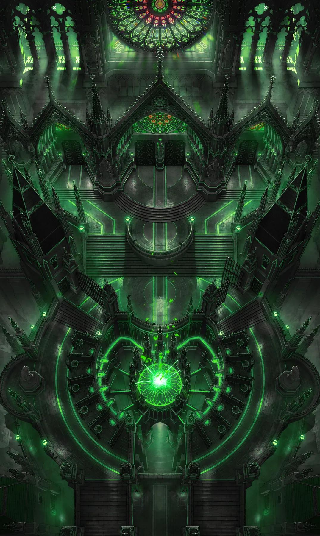 Cathedral of the Eight Exterior map, Toxic variant thumbnail