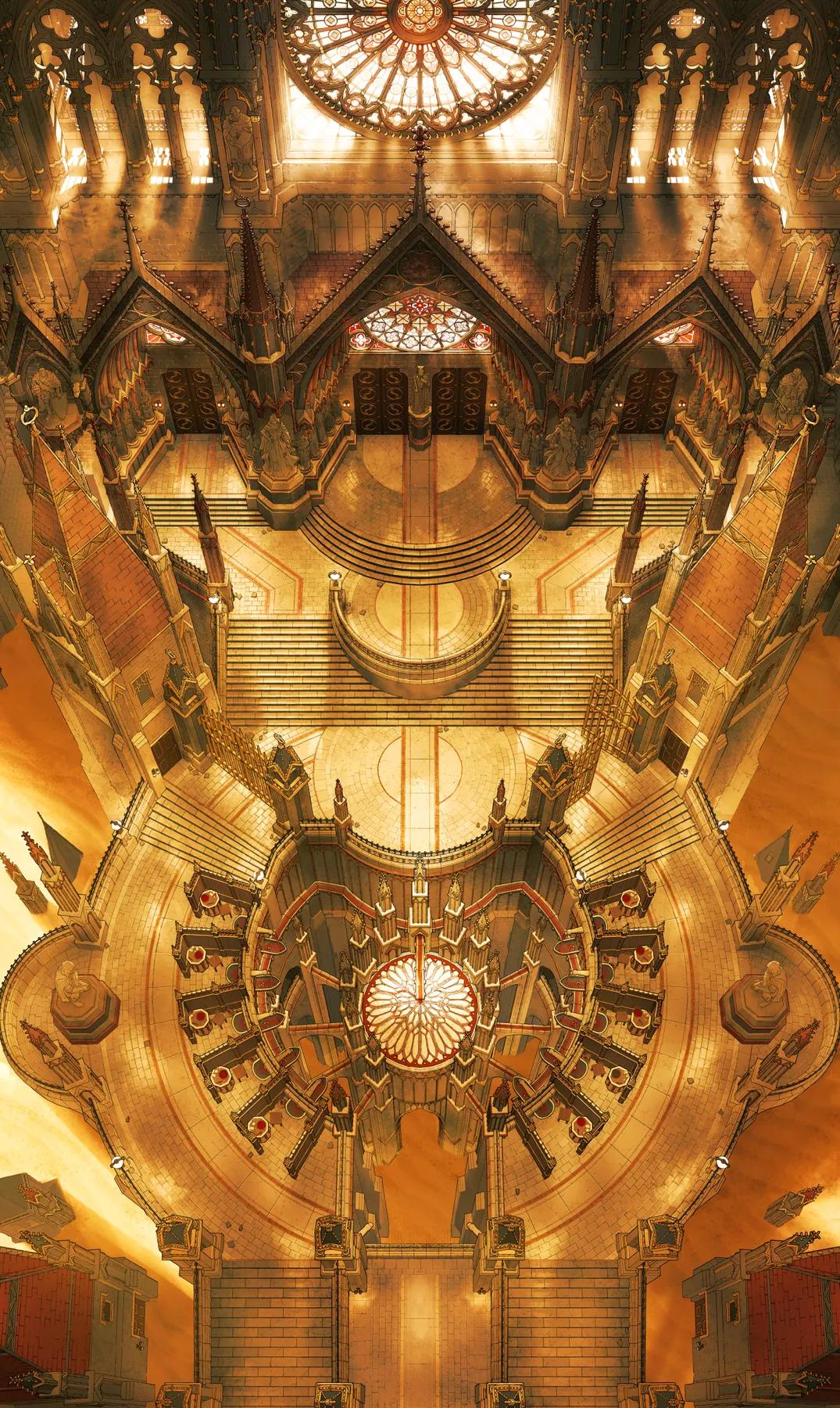 Cathedral of the Eight Exterior map, Desert variant thumbnail