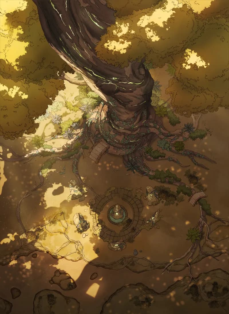 Sacred Grove map, Desert variant thumbnail