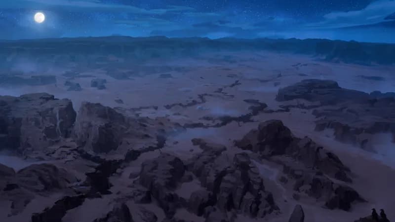 Rocky Desert map, Natural Night variant thumbnail