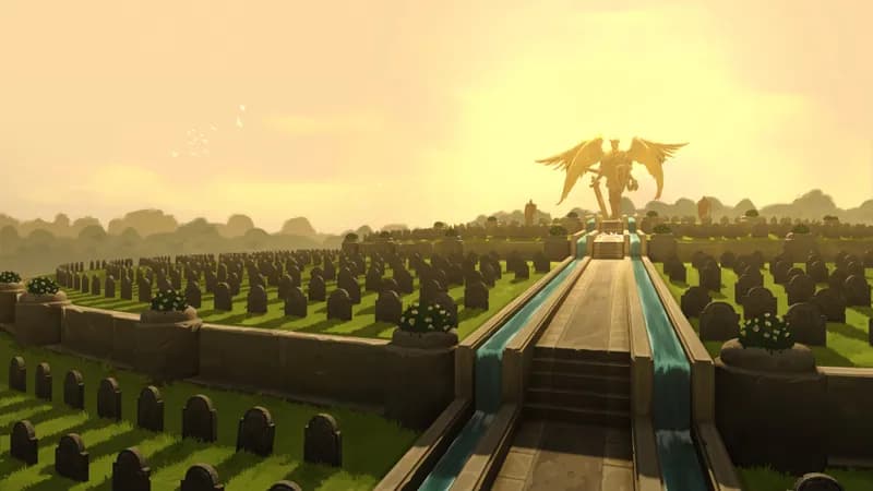 Imperial Graveyard map, No Tomb variant thumbnail