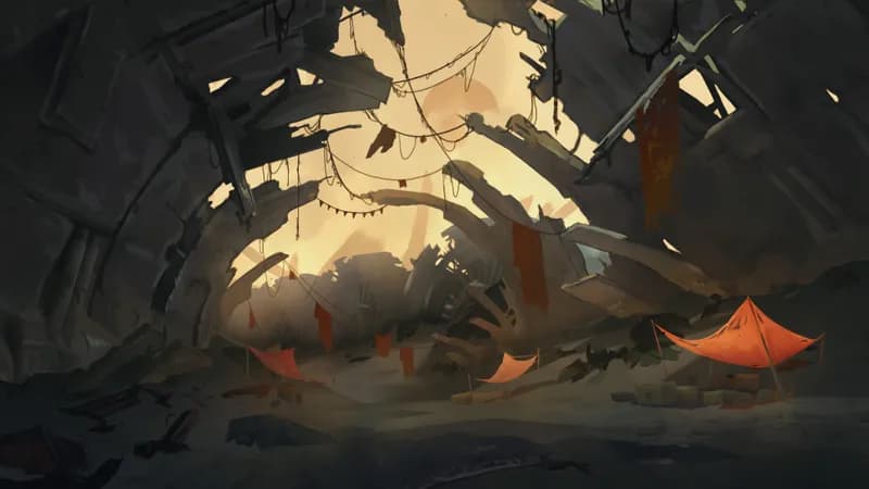 Starship Graveyard map, Black Planet variant thumbnail