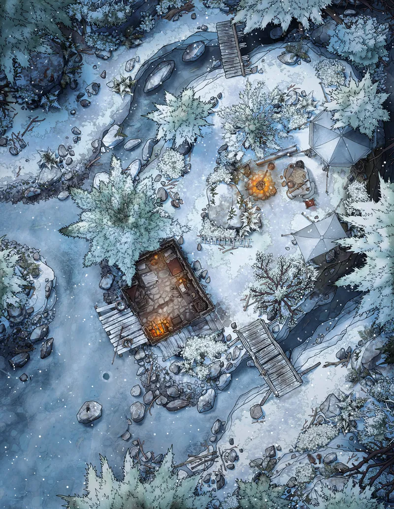 Knight's Refuge map, Winter variant thumbnail