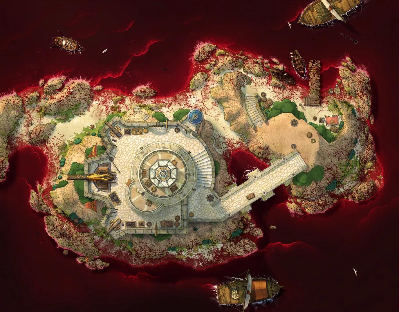 Lighthouse Isle map, Blood variant thumbnail