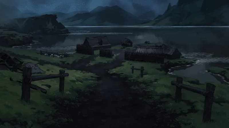 Iron Age Hamlet map, Dark variant thumbnail