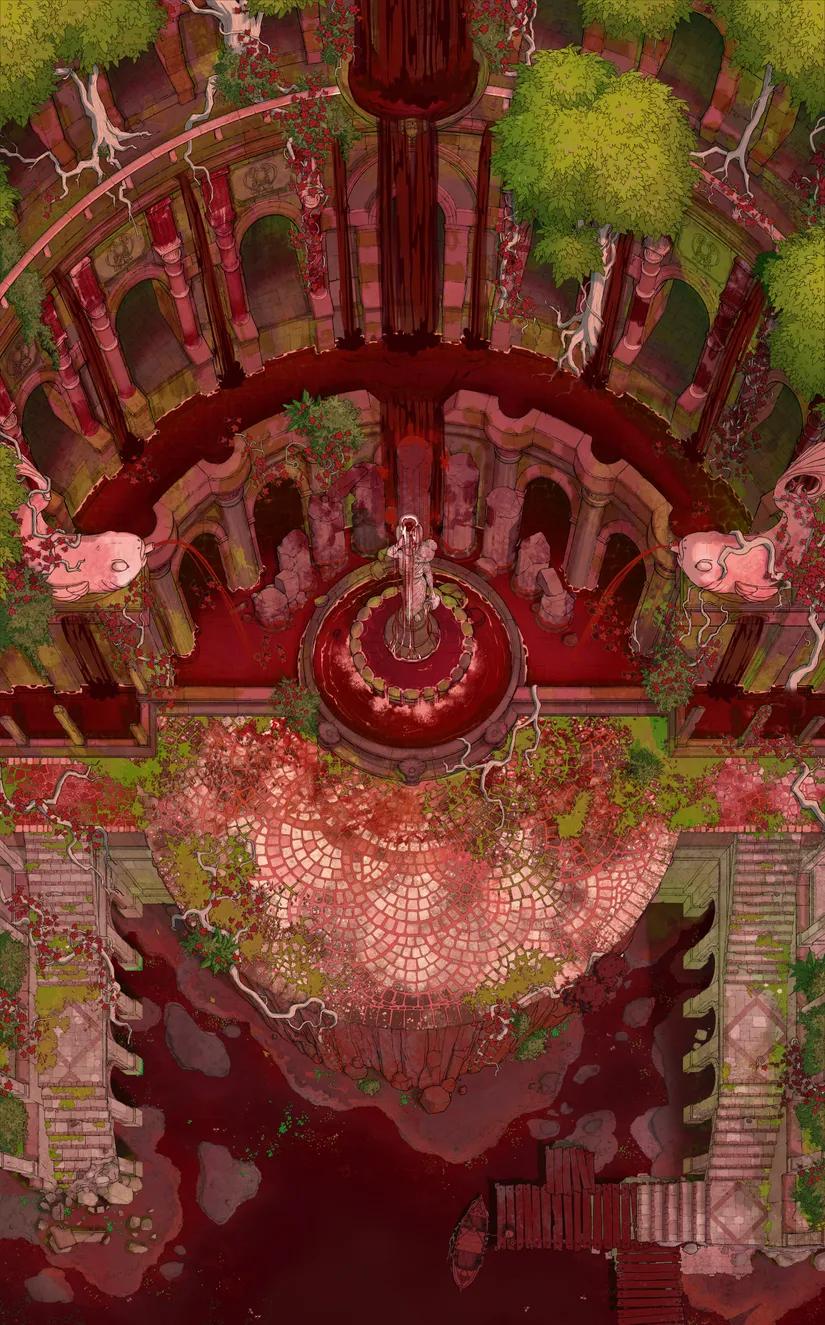 Nymphaeum map, Blood variant thumbnail