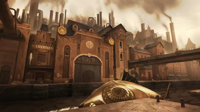 Iron Wharf map, Drought variant thumbnail