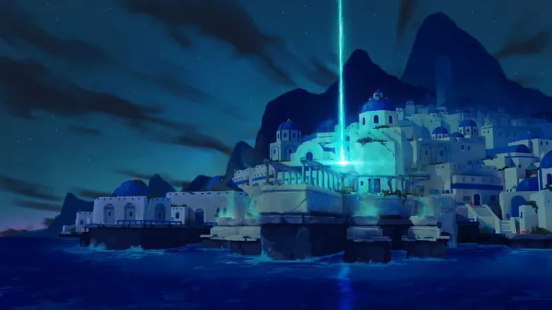 Shimmering Port map, Beacon variant thumbnail