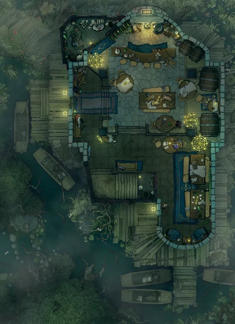 Eeler's Inn map, Duck Vs Crab variant thumbnail
