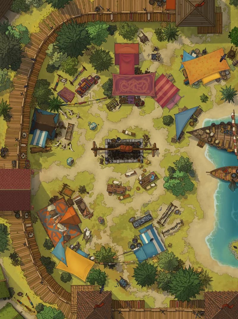 Viking Market map, Normal Boar variant thumbnail