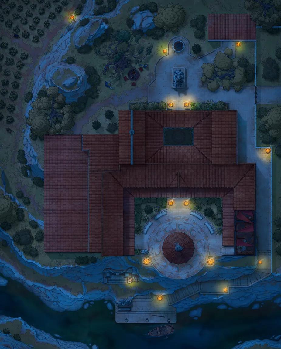 Archon's Villa map, Roof Night variant thumbnail