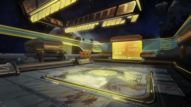 Mech Battle Arena map, Space variant thumbnail