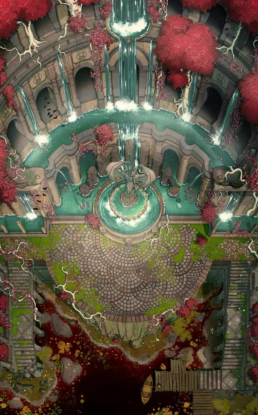 Nymphaeum map, Gothic variant thumbnail