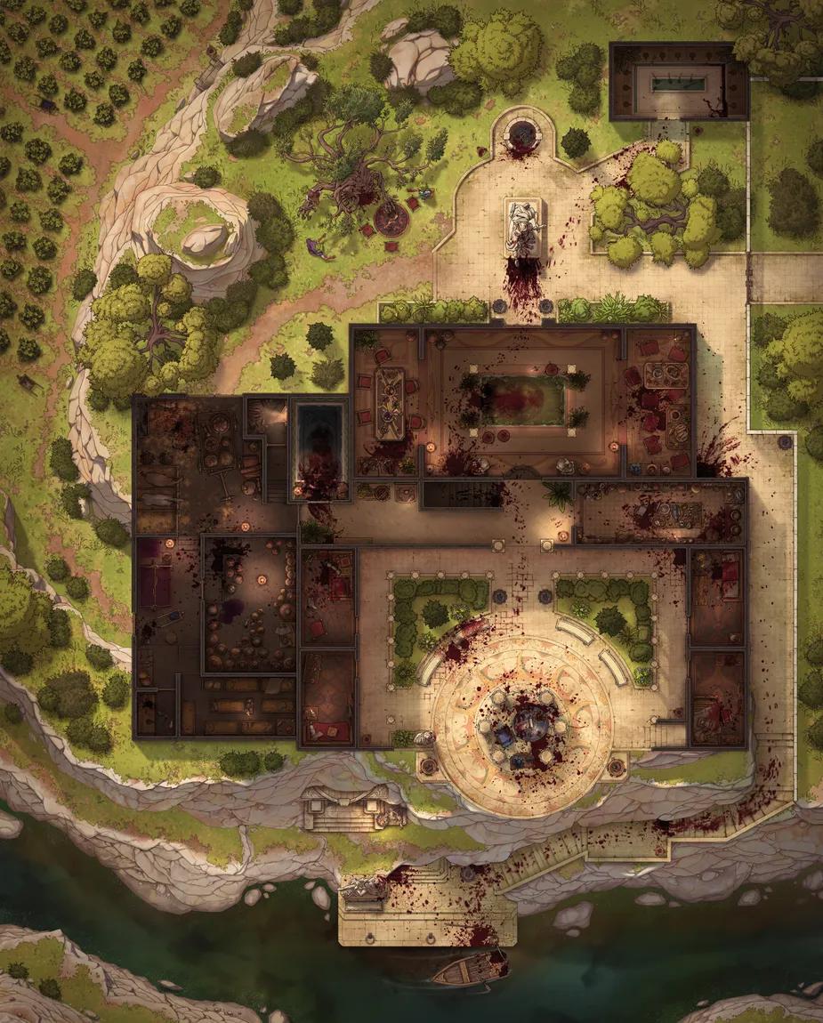 Archon's Villa map, Massacre variant thumbnail