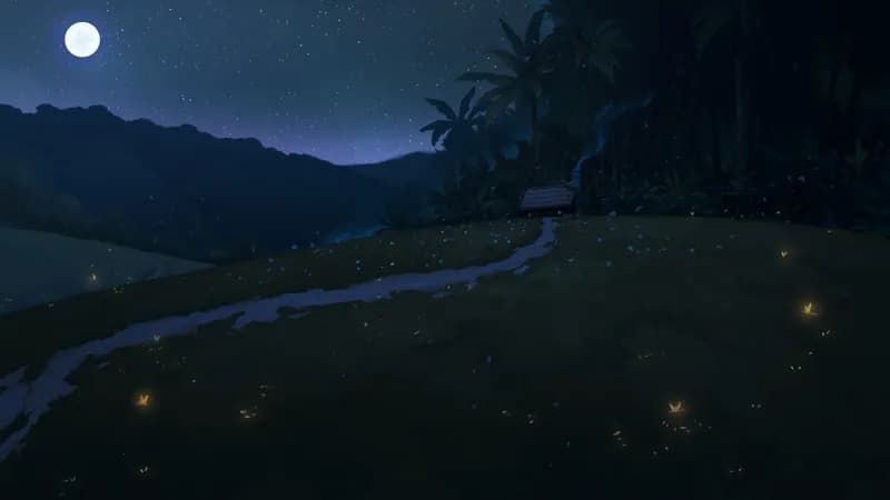 Secluded Tea Valley map, No Tea Night variant thumbnail