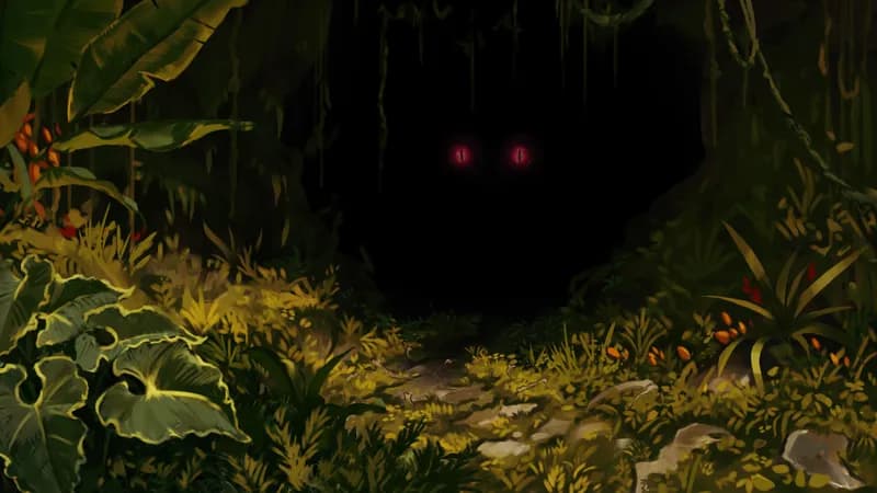 Jungle Cave Tunnel map, Monster Den Eyes variant thumbnail