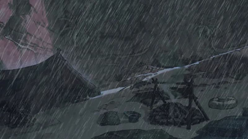 Desert Trading Camp map, Rain variant thumbnail