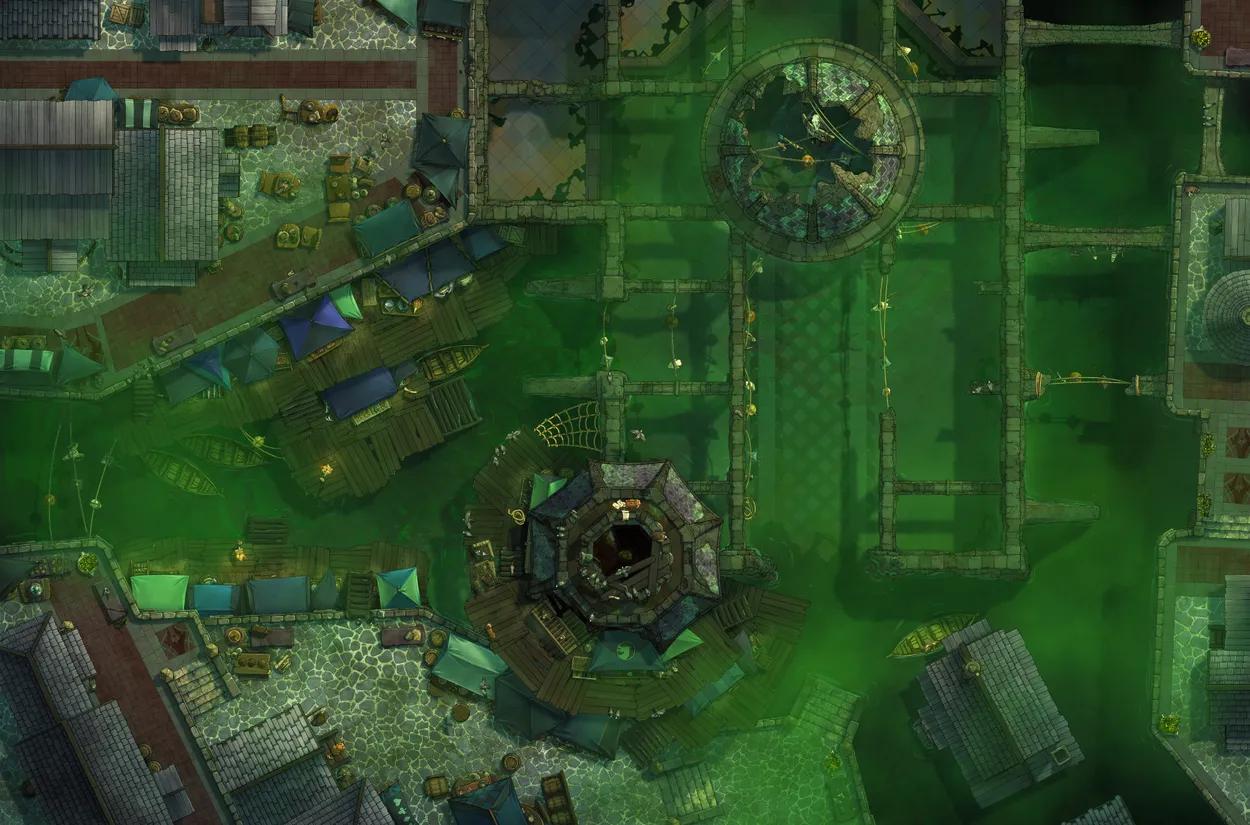 Black Market Streets map, Toxic variant thumbnail