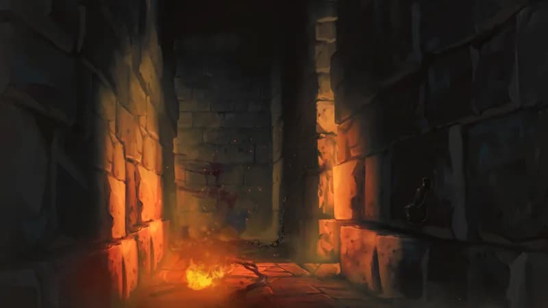 Minotaur Labyrinth map, Torchlight variant thumbnail
