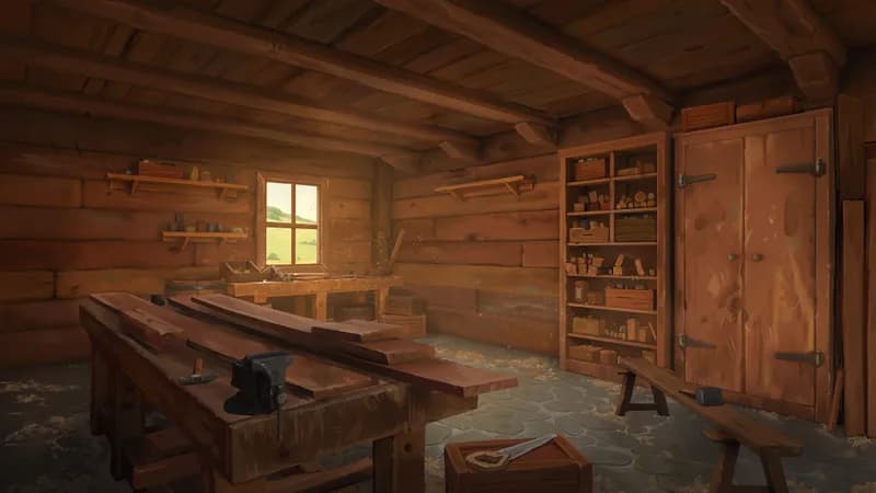 Village Wainwright Shop map, No Wheels variant thumbnail