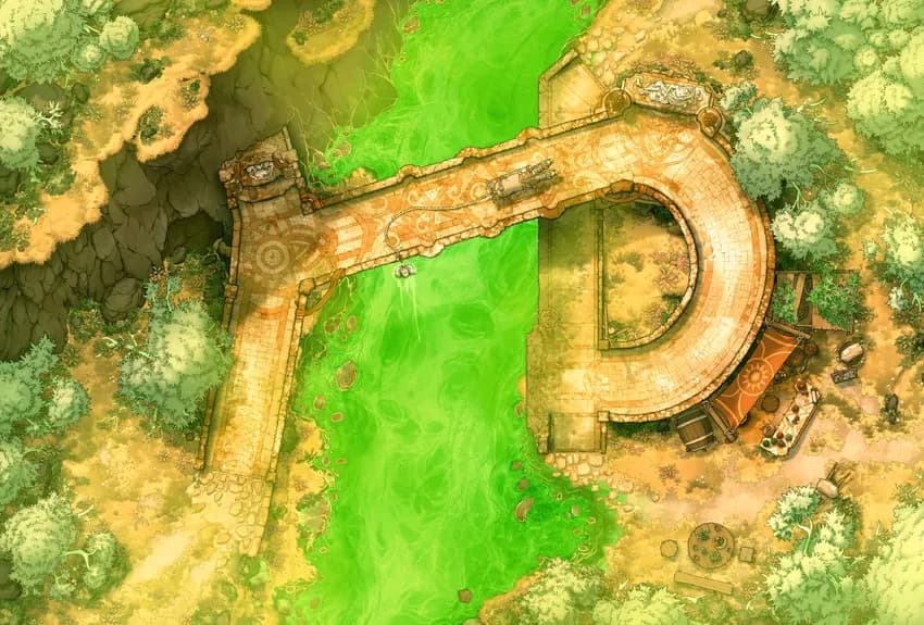 Roving Bridge map, Toxic variant thumbnail