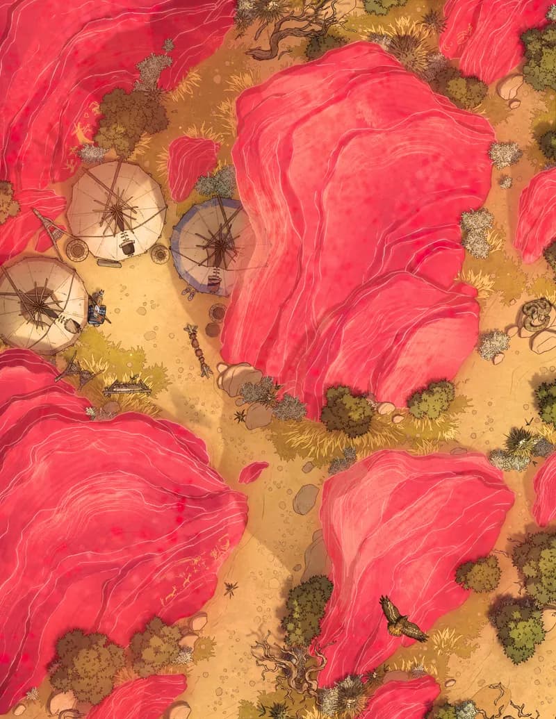 Garden of the Gods map, Ruby variant thumbnail
