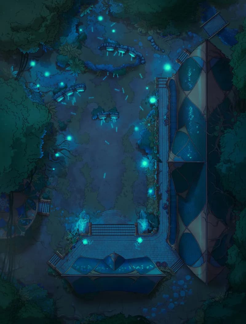 Elven Archery School map, Arcane Archer variant thumbnail
