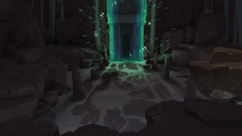 Blue Dragon Lair map, Magic Seal variant thumbnail