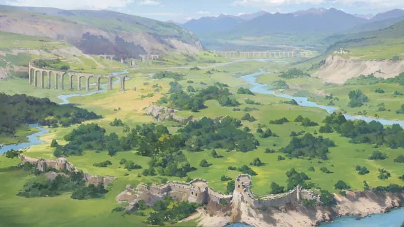 Starter Village map, Ruins Day variant thumbnail