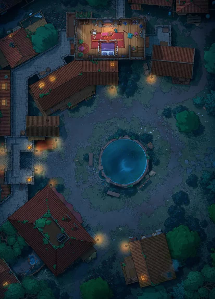 Heart of the Village map, Interior Floor 03 Night variant thumbnail