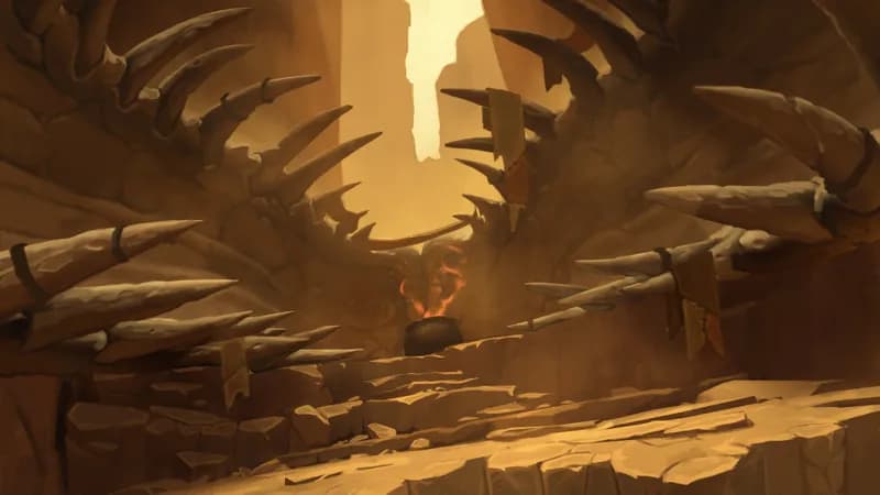 Annis Hag Lair map, No Overflow variant thumbnail