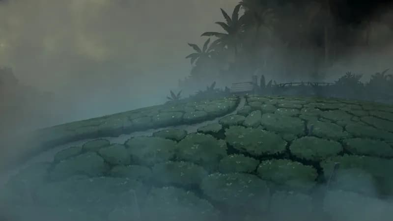 Secluded Tea Valley map, Fog variant thumbnail