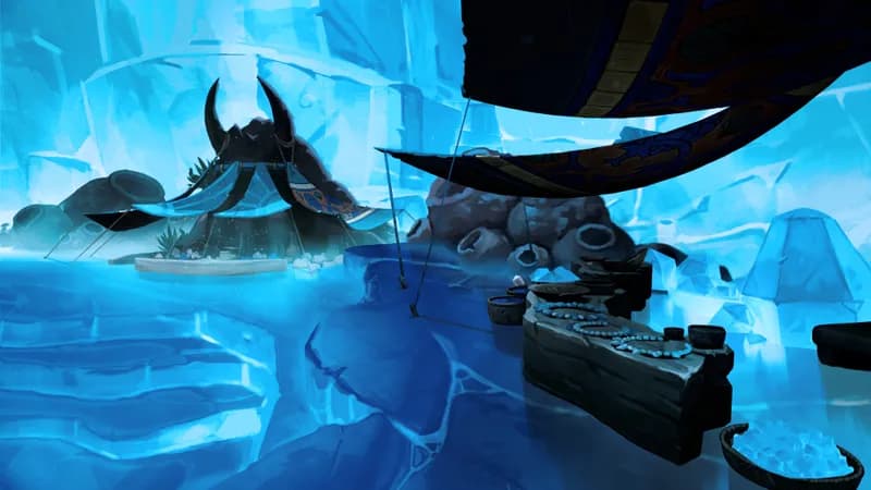 Beetle Tribe Canyon map, Ice Cavern variant thumbnail