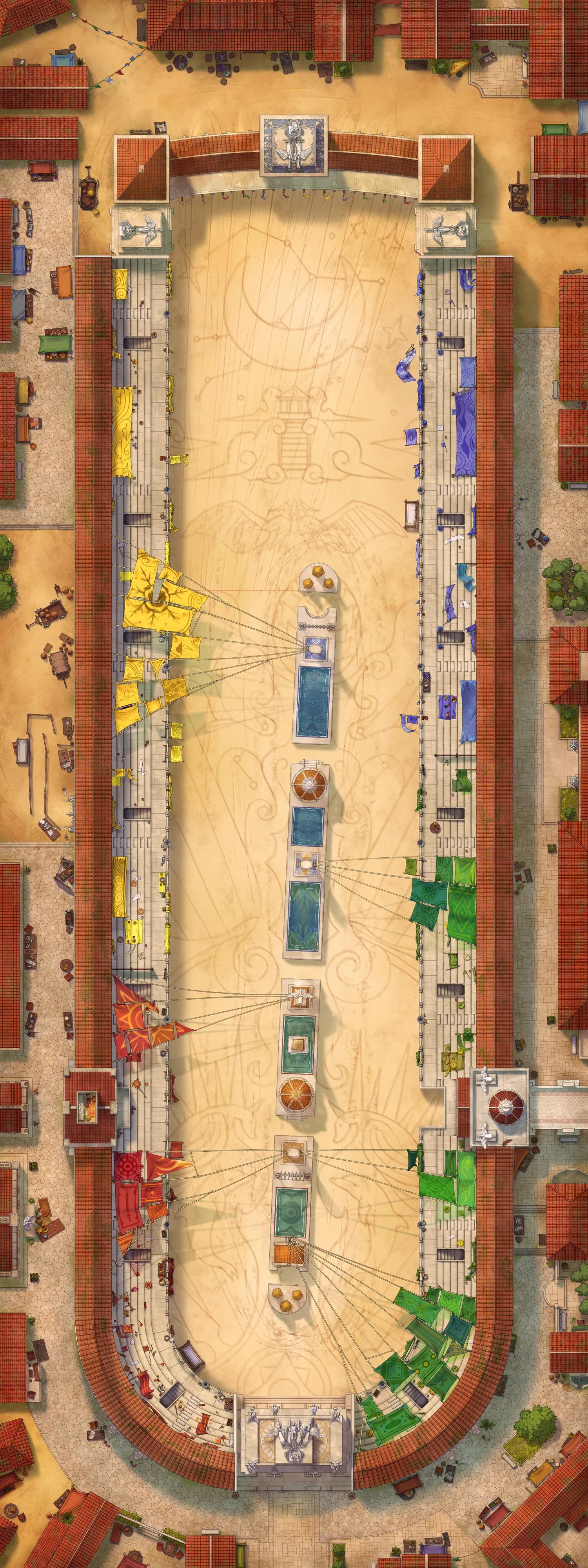 Hippodrome map, Duck Vs Crab variant thumbnail