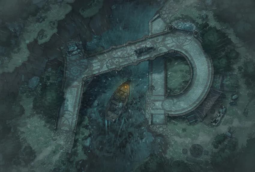 Roving Bridge map, Rain variant thumbnail
