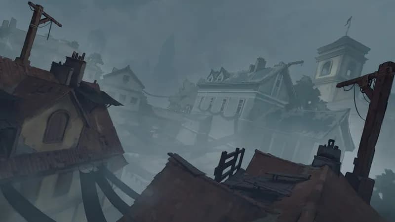 City Rooftop Chase map, Fog variant thumbnail