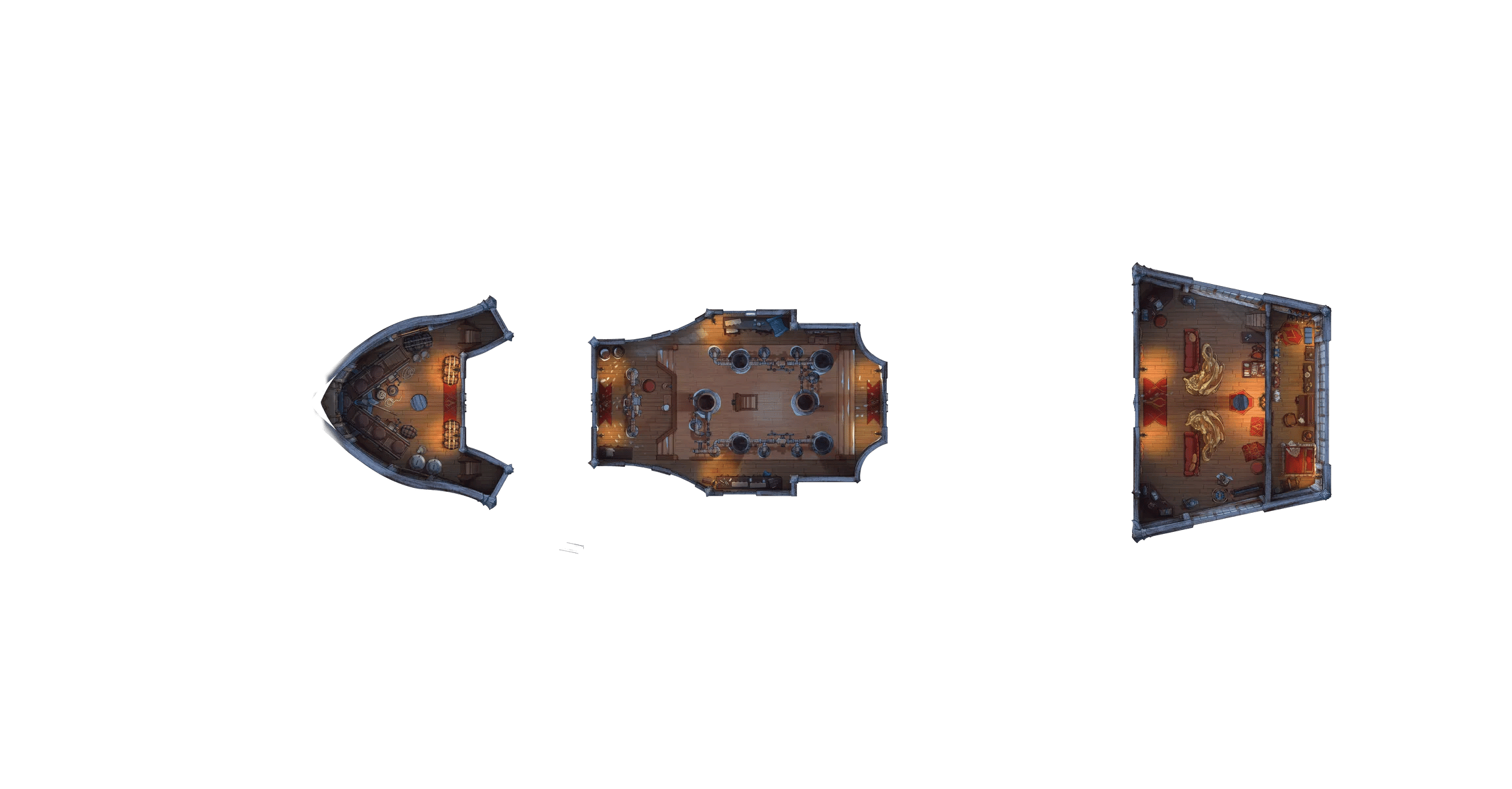 Dragon Ship Interior map, Top Deck Winter variant thumbnail