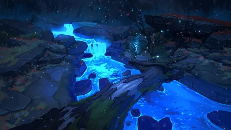 Treant Falls map, Radiant Waters variant thumbnail