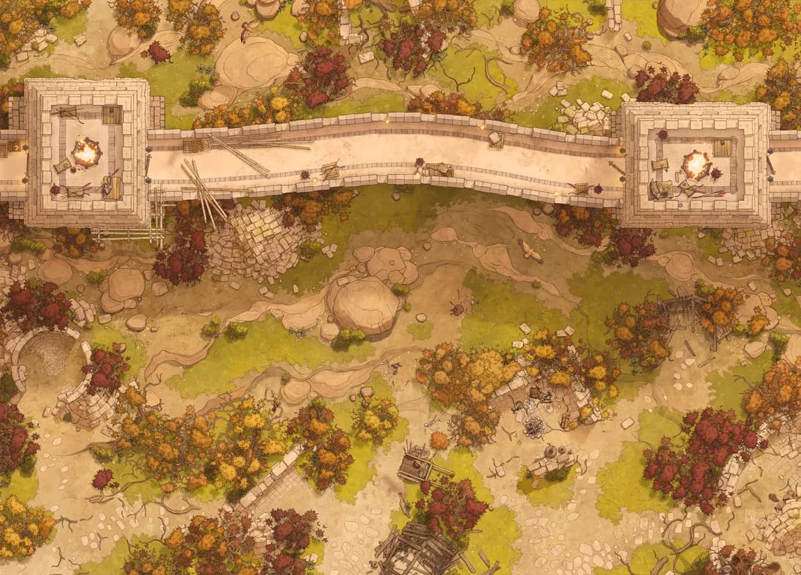 Great Wall map, Autumn variant